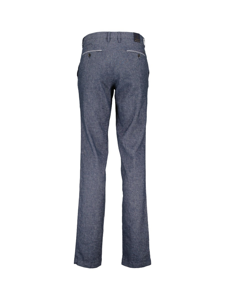 Donkerblauwe chino Zilton