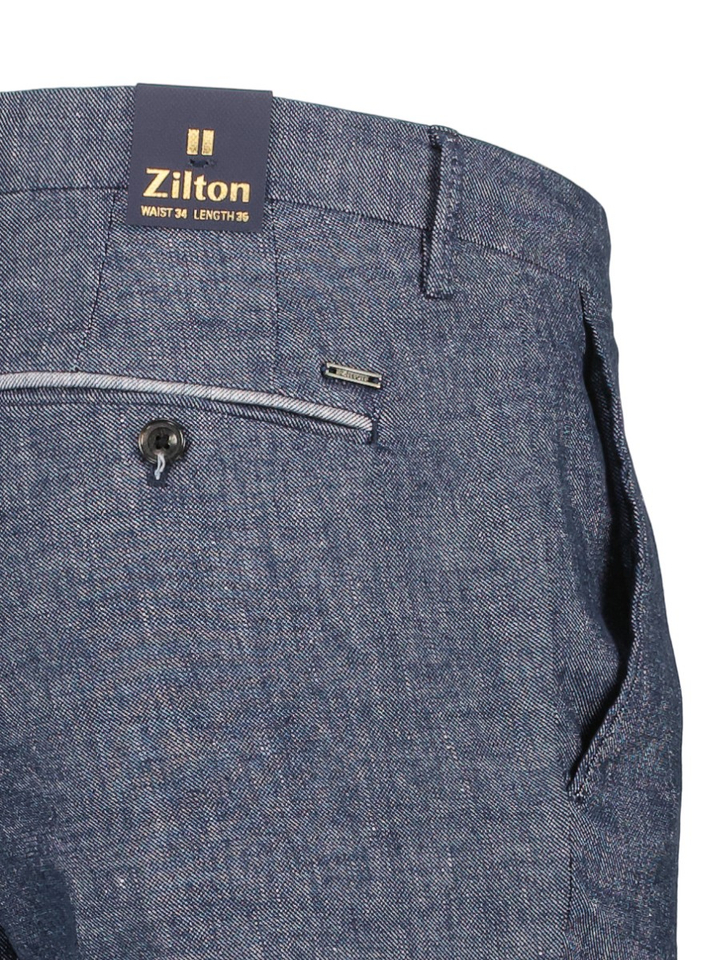 Donkerblauwe chino Zilton