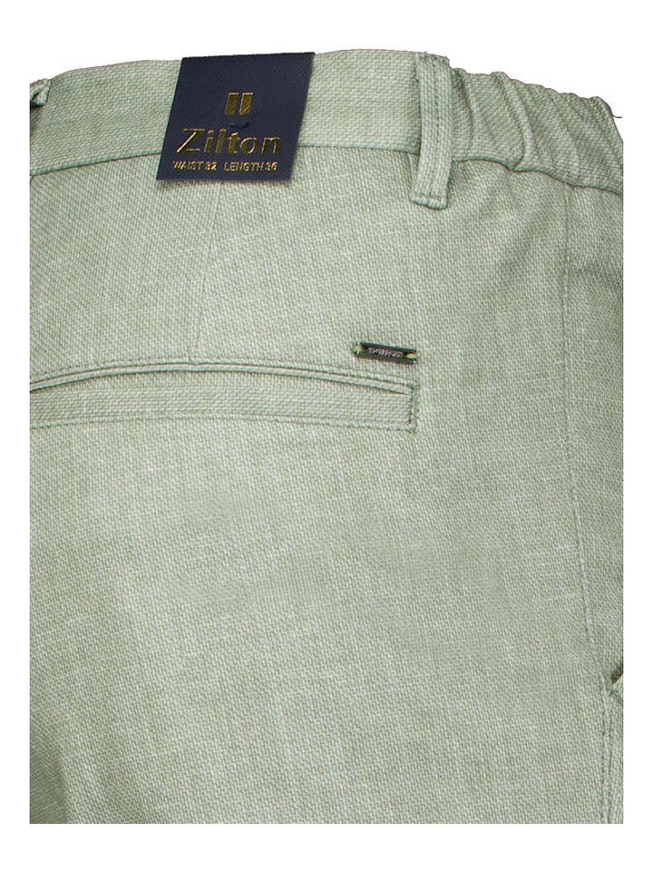 Groene geklede broek Elliot Zilton