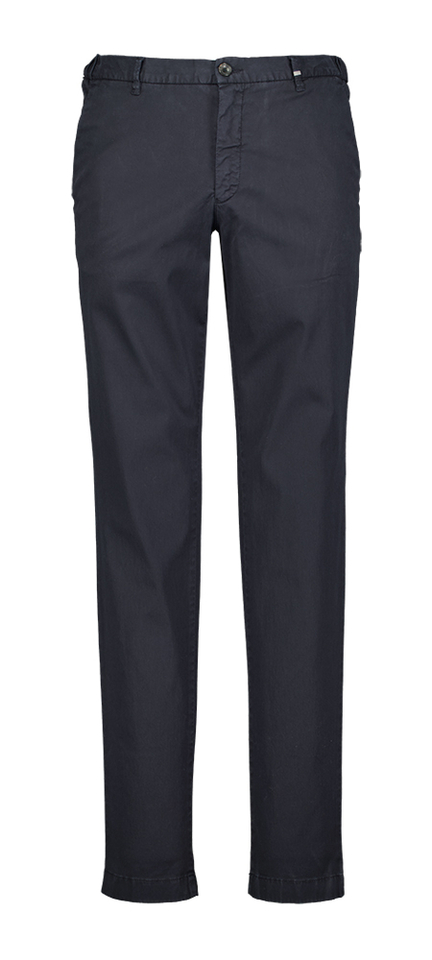 Donkerblauwe geklede broek Zilton
