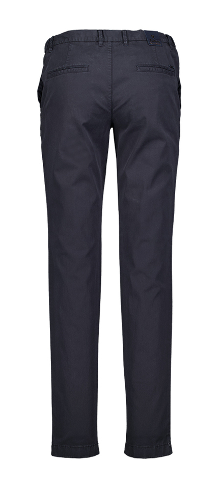 Donkerblauwe geklede broek Zilton