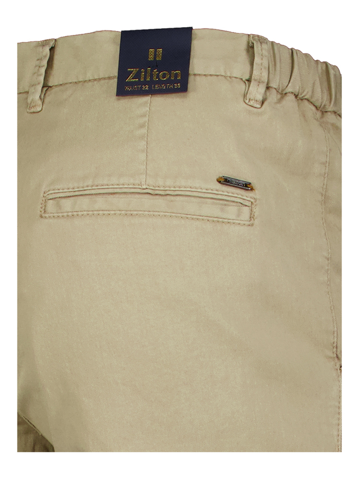 Beige geklede broek Elliot Zilton
