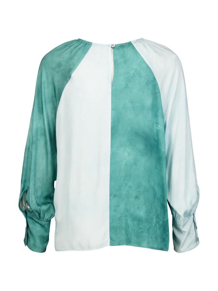 Groene multicolor bloes Marie Mero 