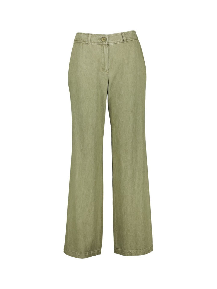 Groene geklede broek Marie Mero