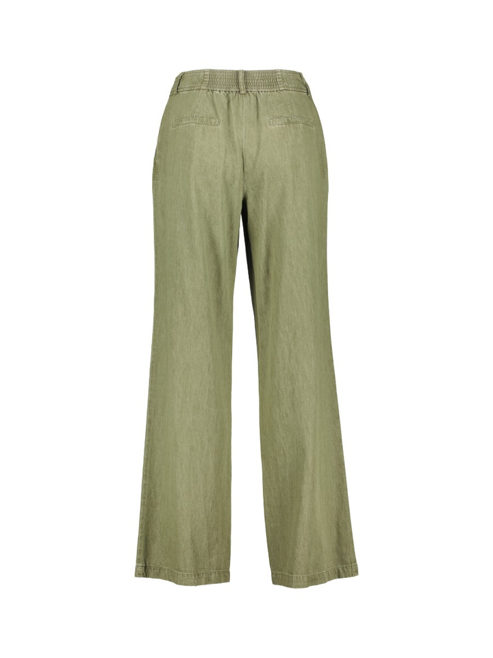 Groene geklede broek Marie Mero