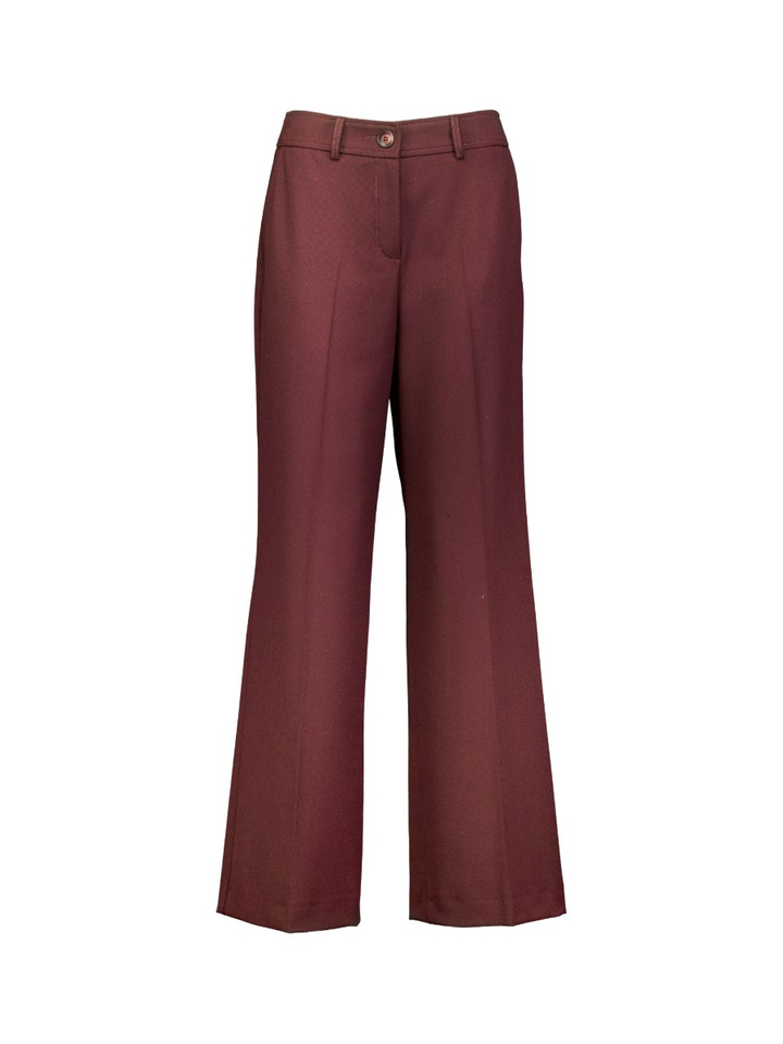 Aubergine kleurige broek Marie Mero 