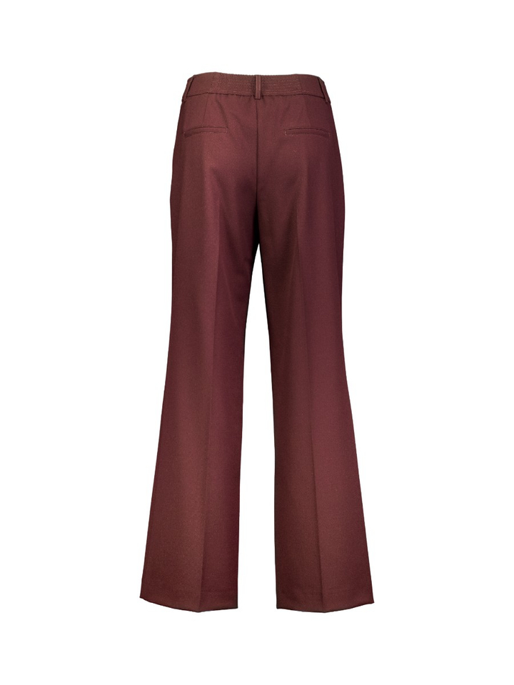 Aubergine kleurige broek Marie Mero 