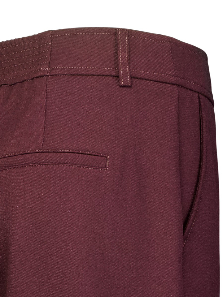 Aubergine kleurige broek Marie Mero 