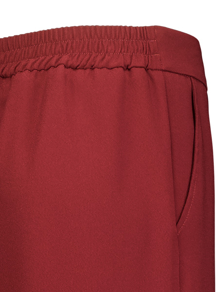 Bordeaux broek met rechte pijpen Marie Mero