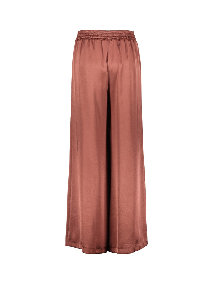 Vieux roze broek met elastiek en rechte pijpen Marie Mero