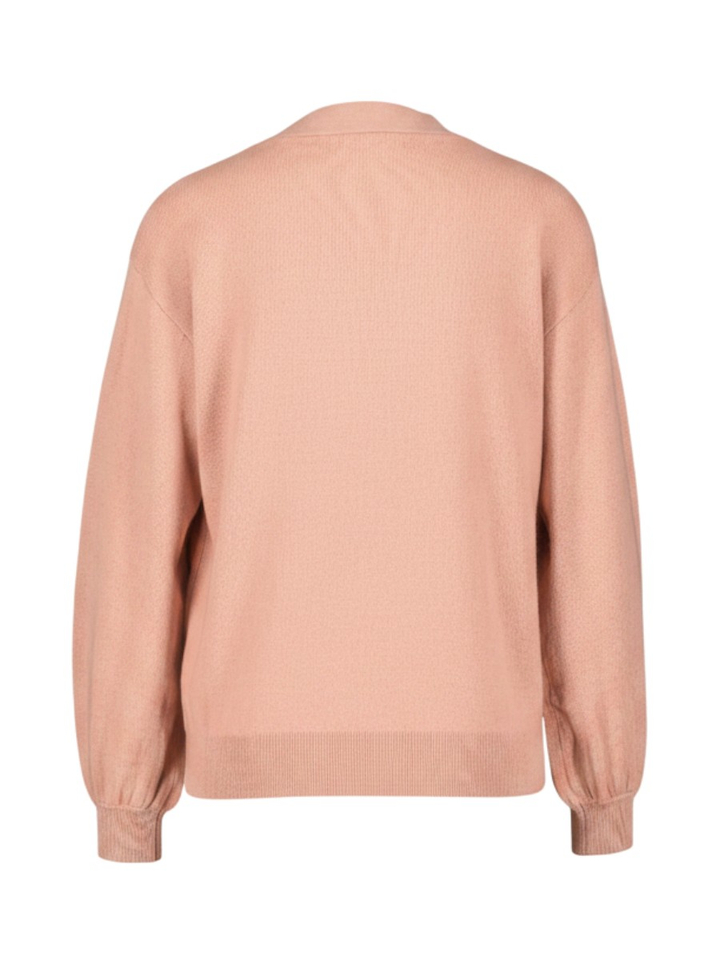 Roze pull met knoopdetail Marie Mero