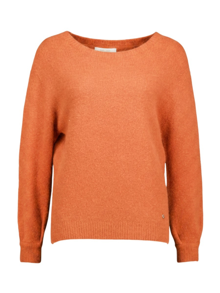 Oranje pull met ronde hals Marie Méro