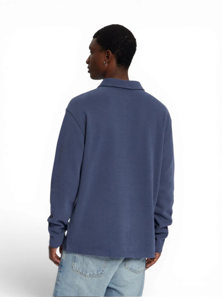 Blauwe zachte sweater polo Erato Law Of The Sea