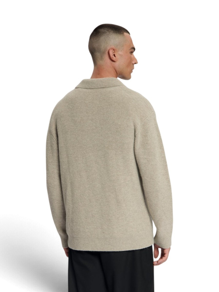 Beige trui mrt polo kraag Ares Law Of The Sea 