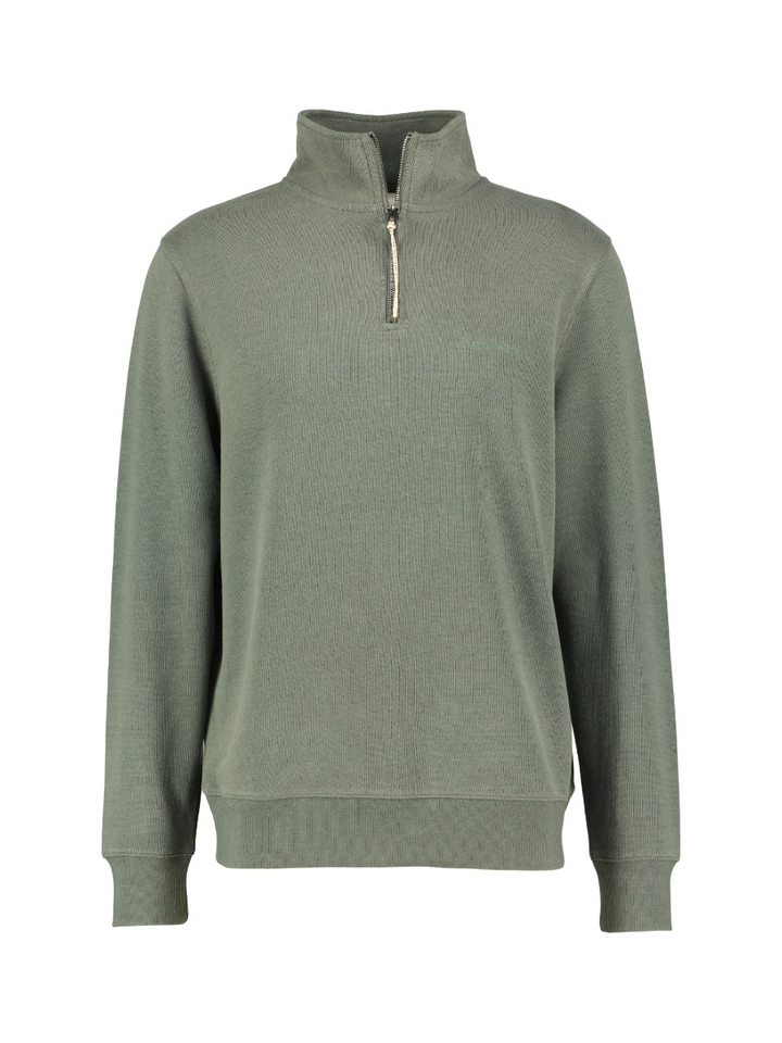 Groene sweater met rits Mind Law Of The Sea