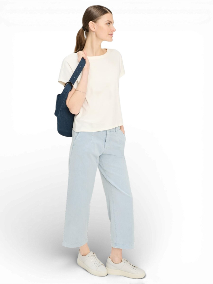 Lichtblauwe wide leg jeans Brax 