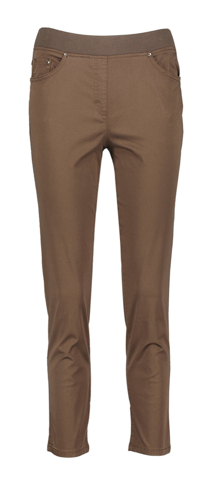 Bruine lange broek Pamin Raphaela