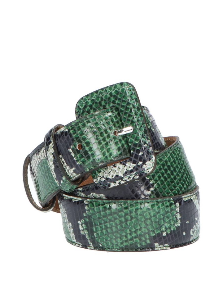 Groene slang riem Wendy K&J