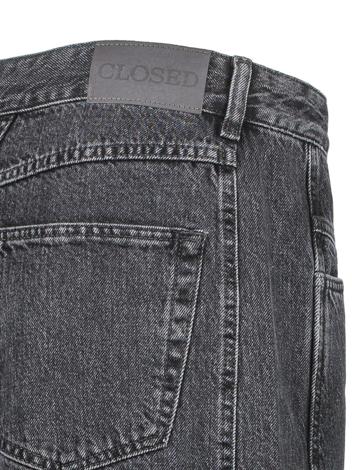 Donkergrijze barrel fit jeans Tori Closed