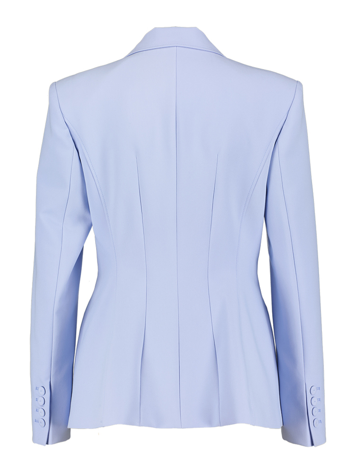 Lichtblauwe blazer met knoopsluiting Riani