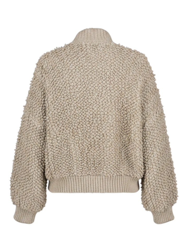 Beige gebreide cardigan 8PM