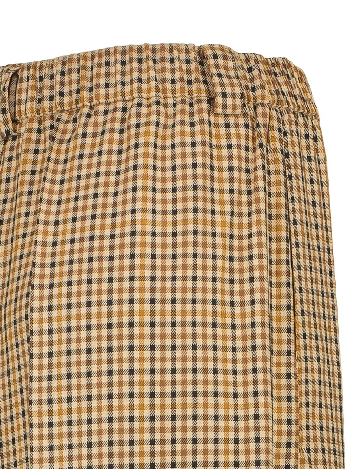 Bruin geruiten wijde broek 8PM