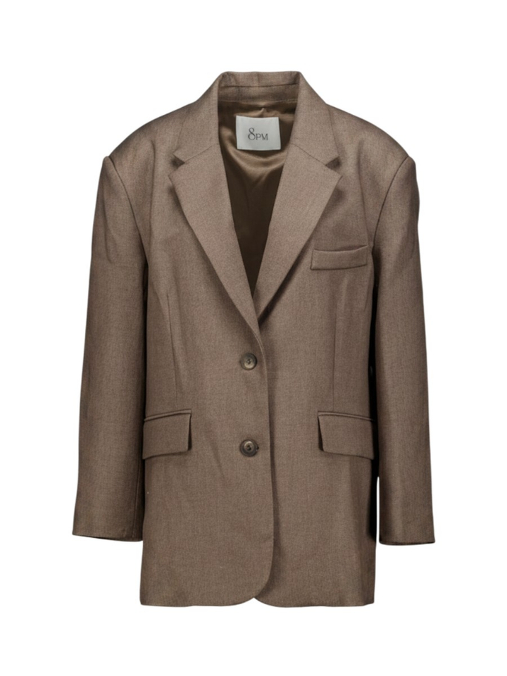 Bruine oversized blazer 8PM
