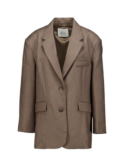 Bruine oversized blazer 8PM