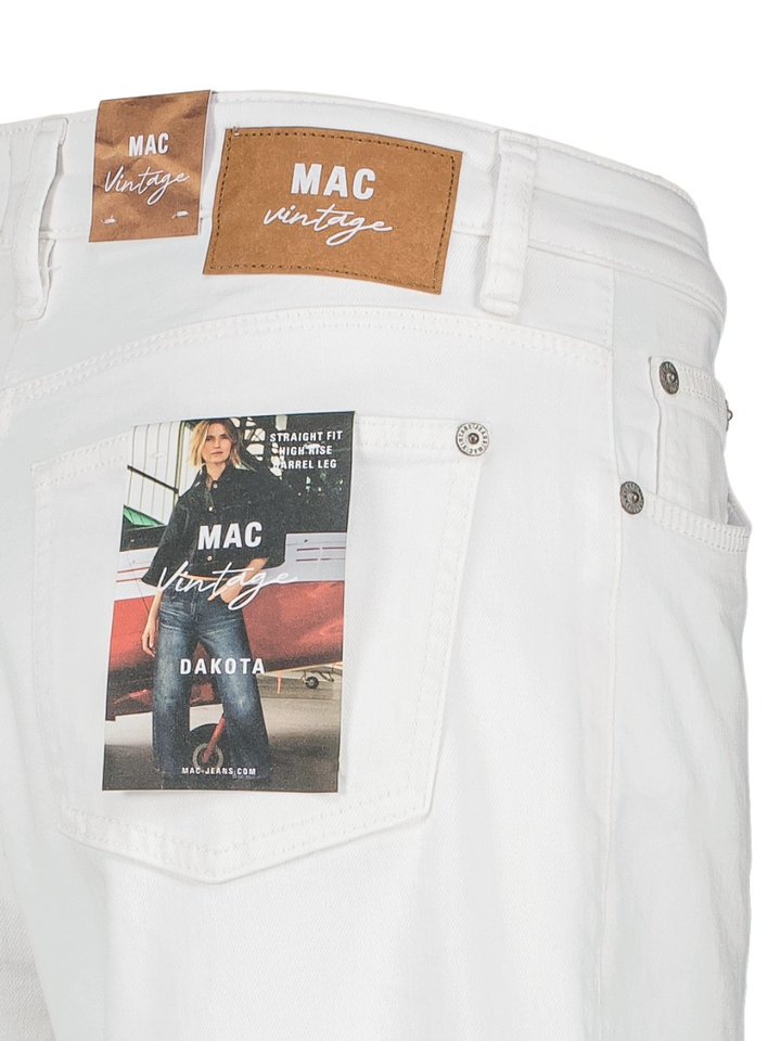 Witte barrel fit jeans Dakota Mac