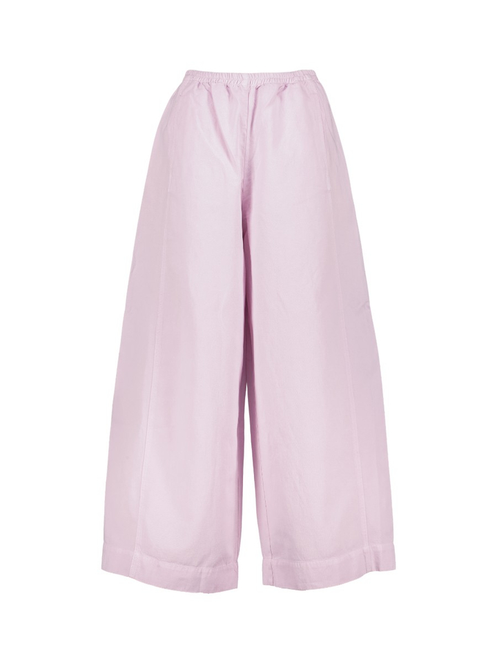 Paarse geklede broek American Vintage