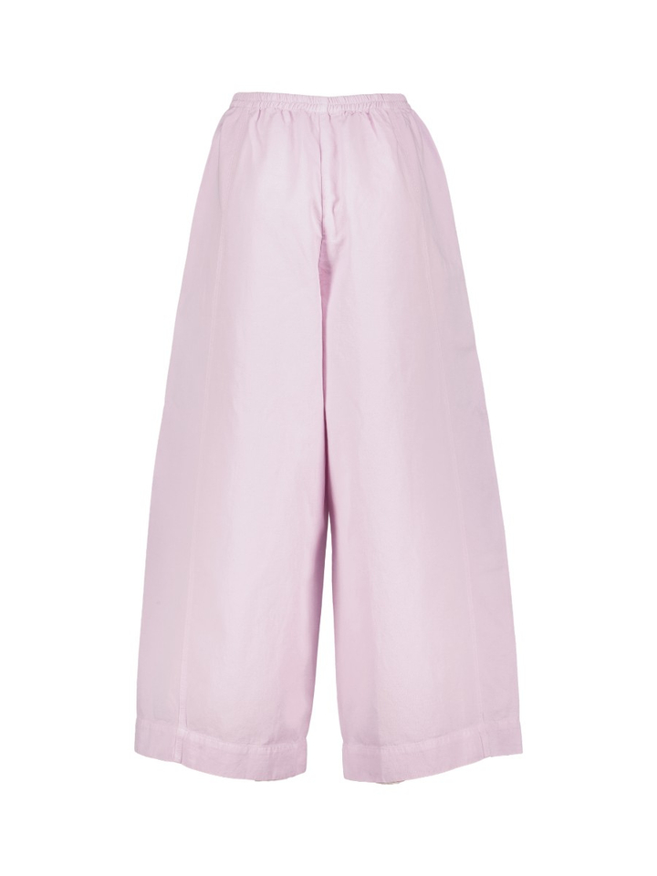 Paarse geklede broek American Vintage