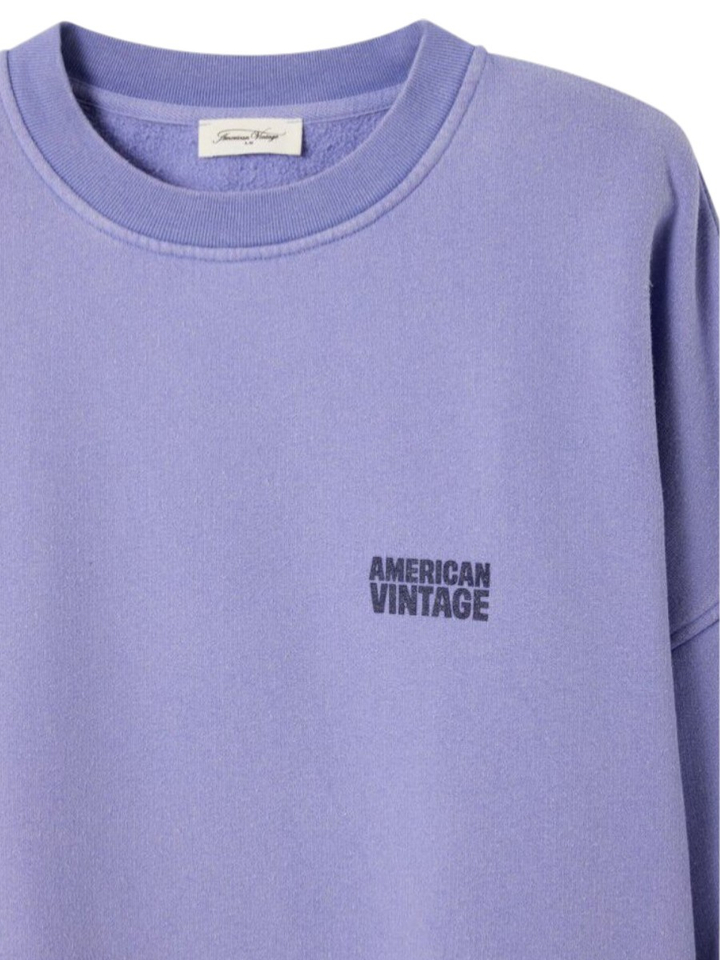 Paarse sweater American Vintage