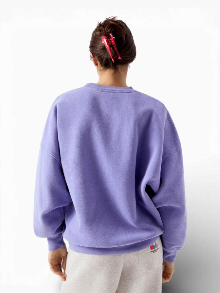 Paarse sweater American Vintage
