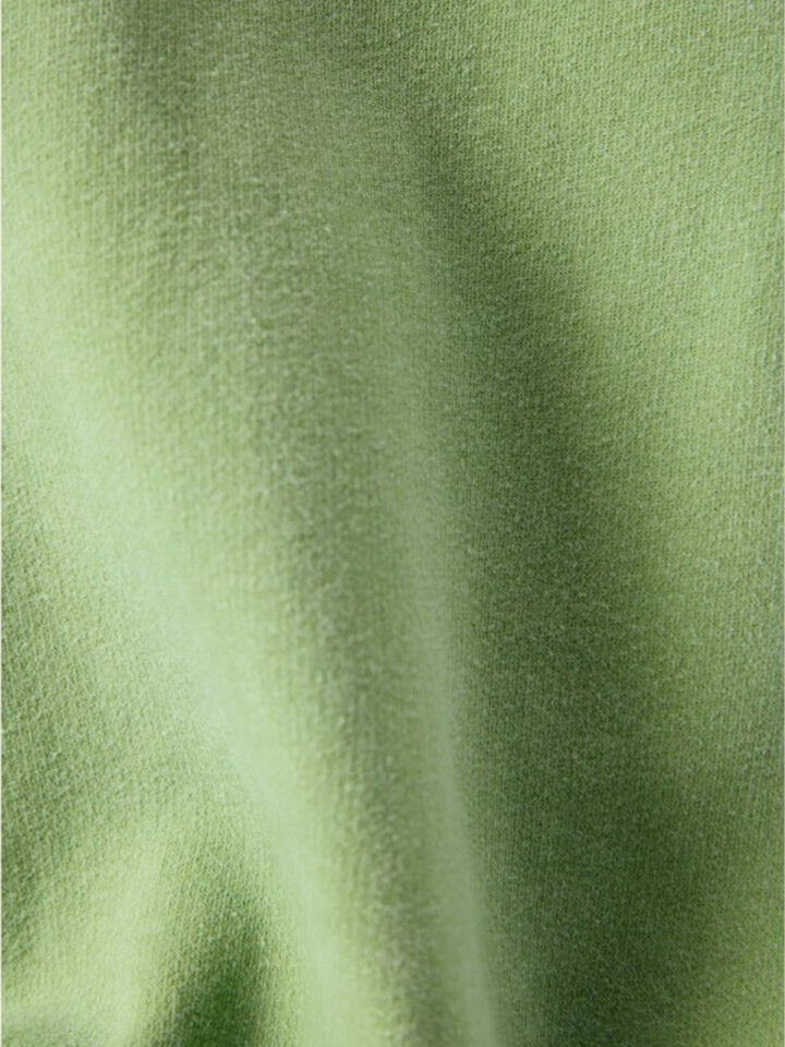 Groene sweater met ronde hals American Vintage