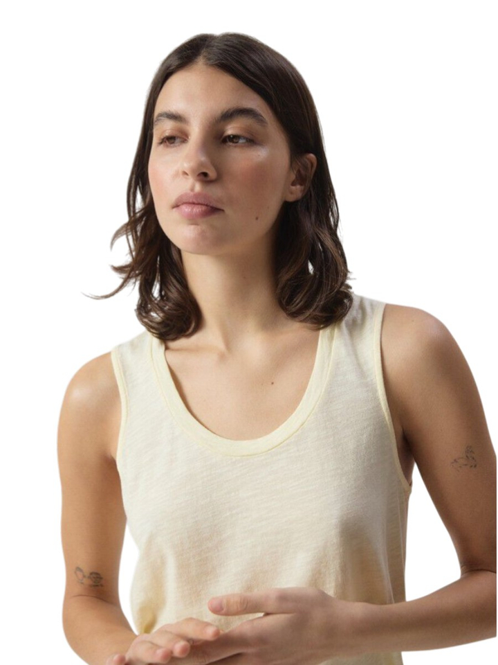 Gele top American Vintage