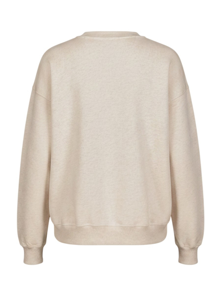 Beige sweater Tns Logo The New Society
