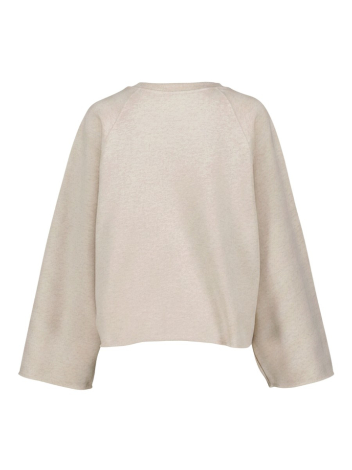 Off white sweater met logo The New Society