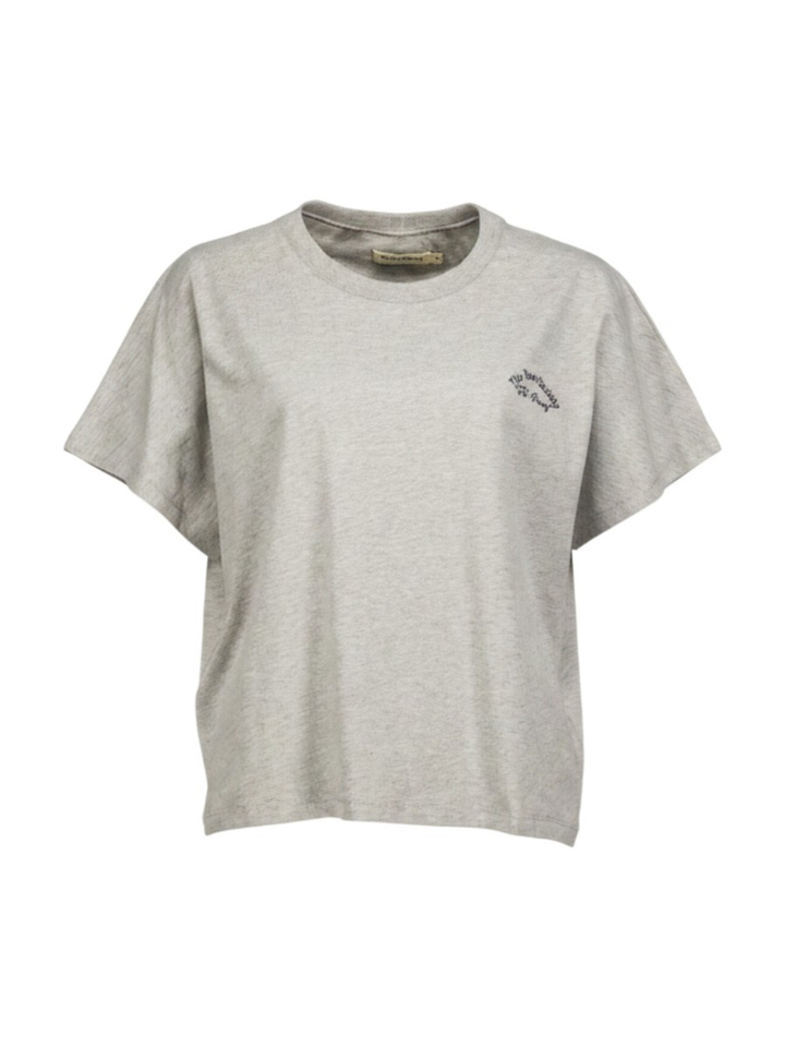 Grijze T-shirt Mocchi The New Society