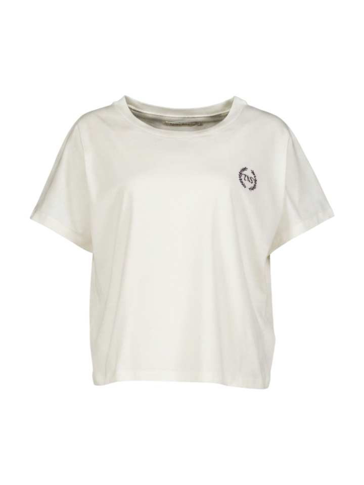 Witte T-shirt Mocchi The New Society