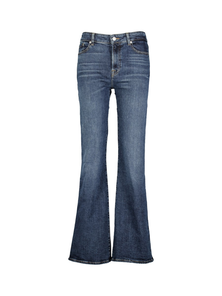 Donkerblauwe bootcut jeans The Leggy Bootcut For All Mankind 