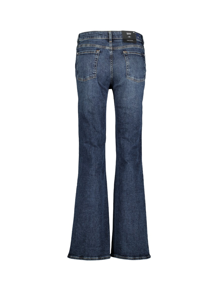 Donkerblauwe bootcut jeans The Leggy Bootcut For All Mankind 