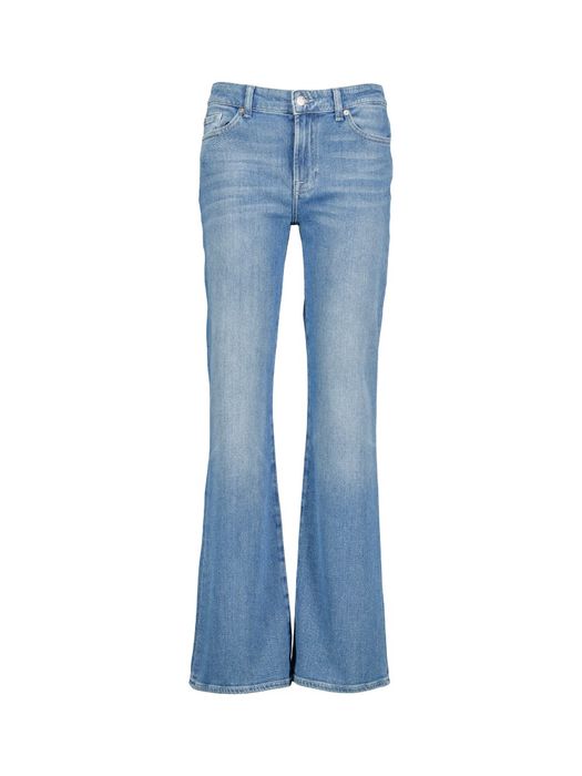 Blauwe bootcut fit jeans The Leggy Bootcut For All Mankind