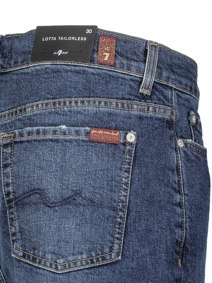 Donkerblauwe jeans Lotta Tailorless For All Mankind