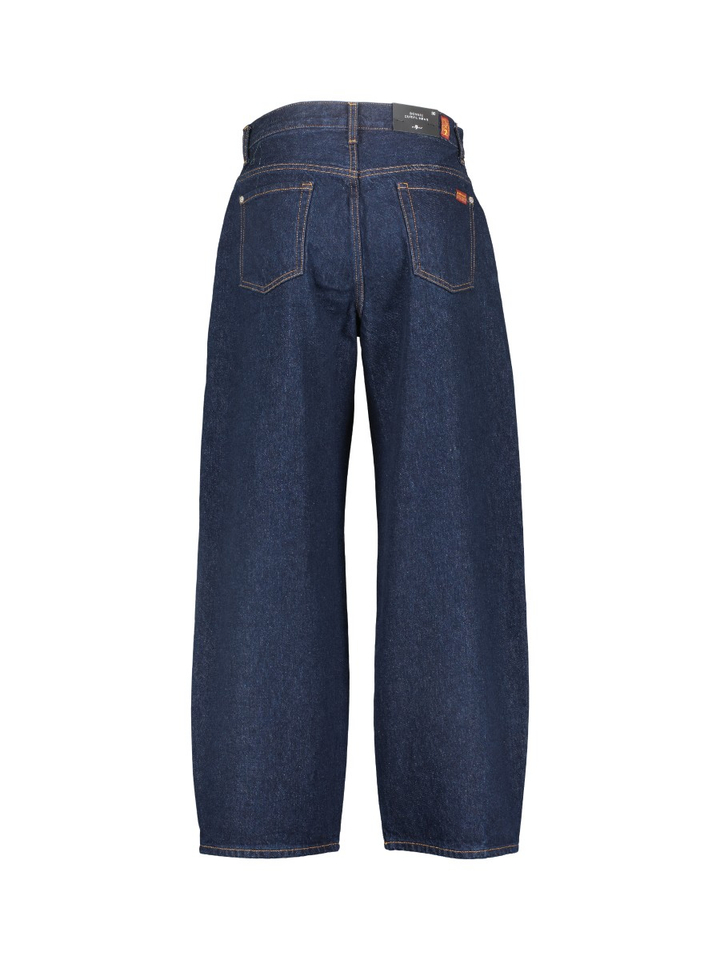 Donkerblauwe loose fit jeans Bonnie For All Mankind 