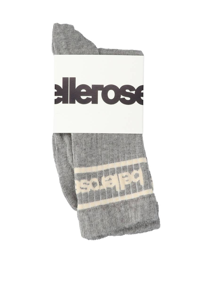 Grijze sokken met witte details Bellerose 