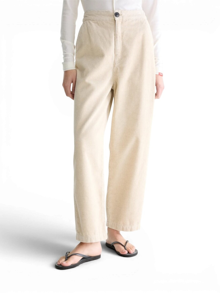 Beige broek in ribfluweel Pasop Bellerose