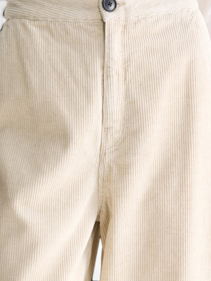 Beige broek in ribfluweel Pasop Bellerose