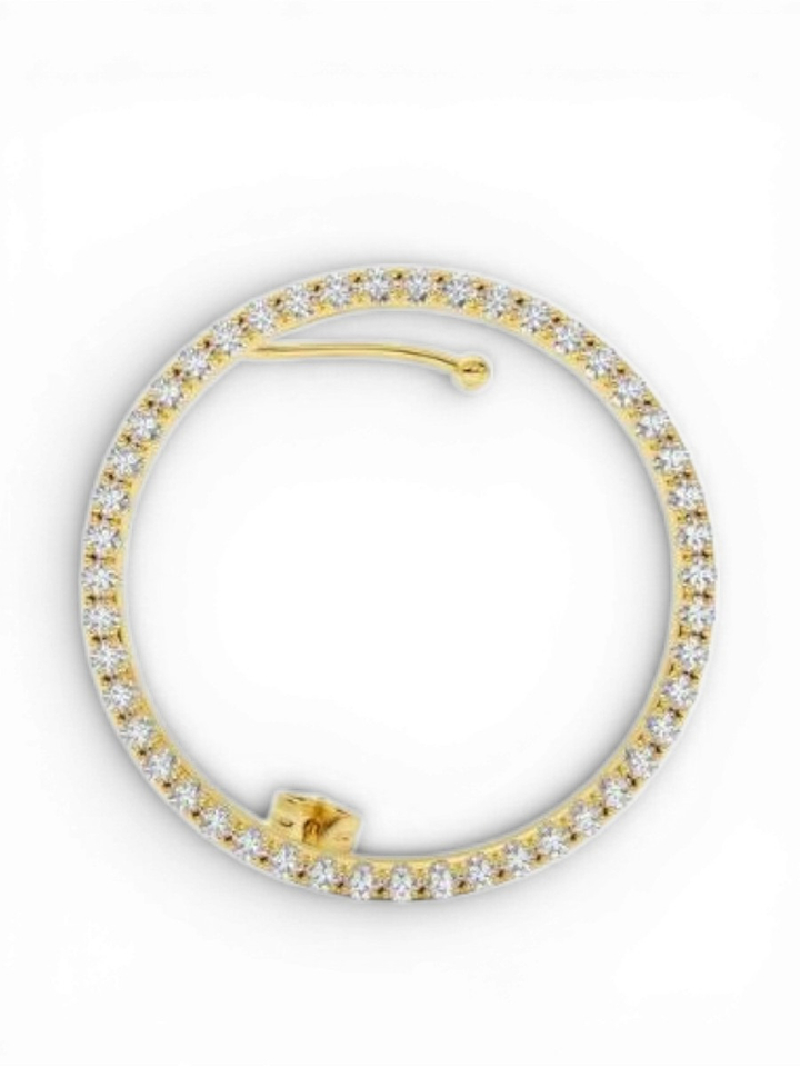 Gouden oorbel Kay Diamond Billion Avenue 