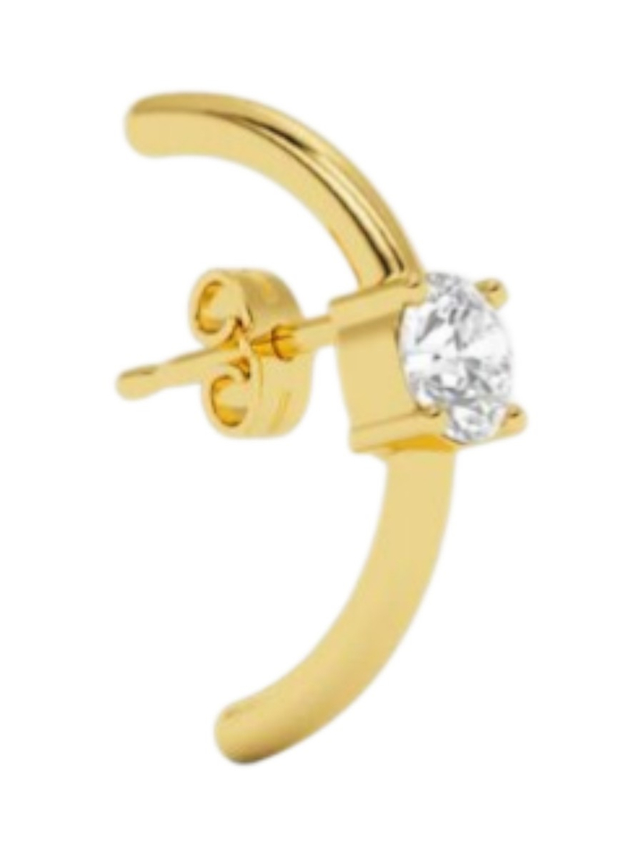 Gouden oorbel Solitaire Hug Billon Avenue 