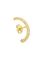 Gouden diamond Hug oorbel Billion Avenue 